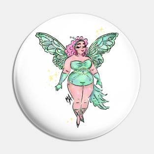 Minty Fresh Spring Fairy Pin