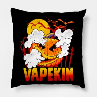 Vapekin Vape Vaping Halloween Pillow