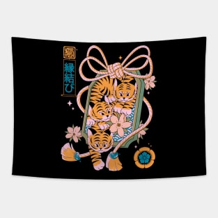 Omamori Tigers Tapestry