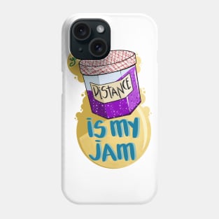 Your Distance Is My Jam (Grape) Phone Case
