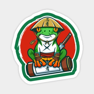 frog ninja fun character designs Magnet