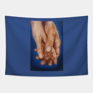 Let me hold your hand Tapestry