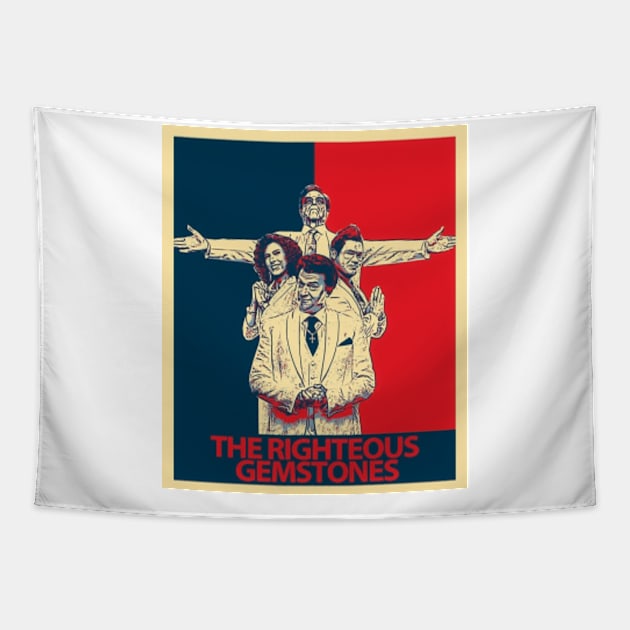 The righteous gemstones Tapestry by cindo.cindoan