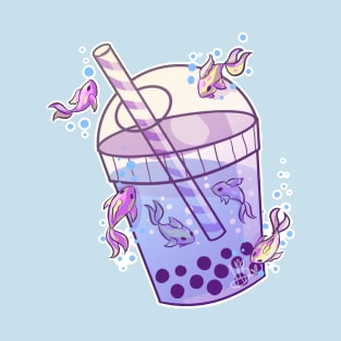 Boba Tea Fish T-Shirt