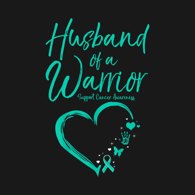 Husband Of A Warrior Cervical Cancer Awareness by dashawncannonuzf