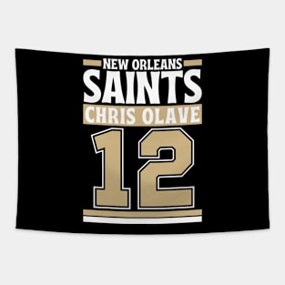 New Orleans Saints Chris Olave 12 Edition 3 Tapestry