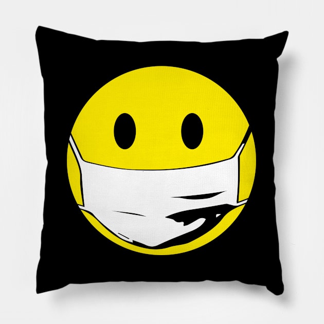 Smile Covid Pillow by danimunjoz