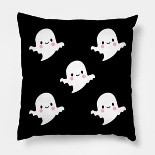 smile ghost Pillow