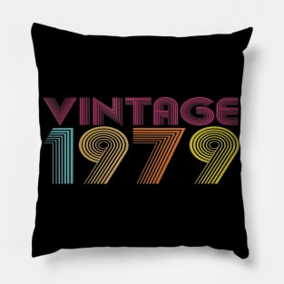 Vintage 1979 41th Birthday Gift Ideas for Wife Pillow