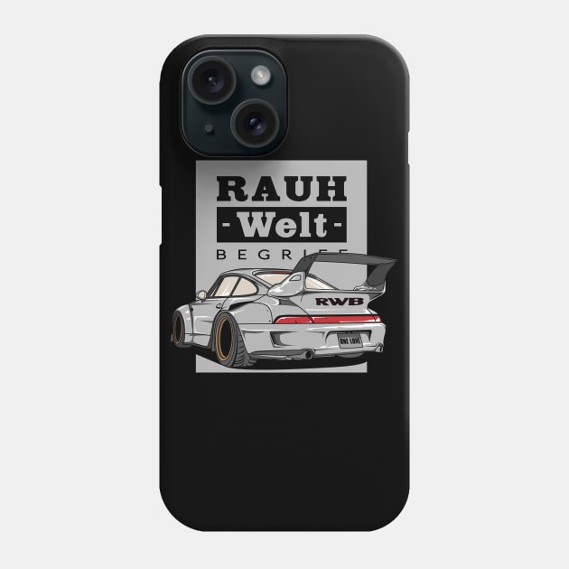 RWB-Grey one love Phone Case by melsa