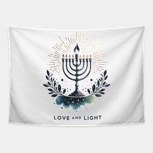 Love and Light Hanukkah Tapestry