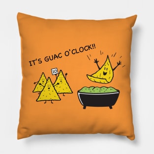 Guac o'clock Pillow