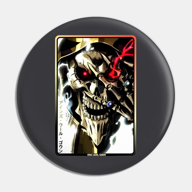 Ainz Sama Pin by Koburastyle