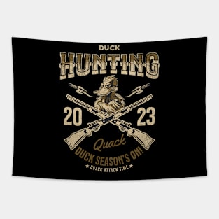 Duck Hunting Tapestry