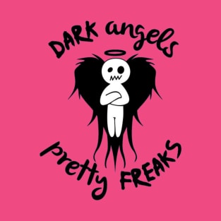 Dark Angels & Pretty Freaks Logo T-Shirt