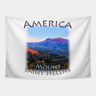 America - Washington - Mount Saint Helens Tapestry