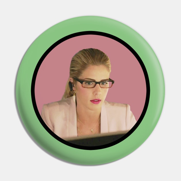 Felicity Smoak - Tech Wiz Pin by FangirlFuel