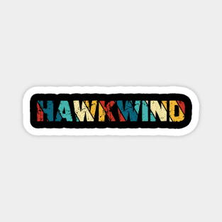 Retro Color - Hawkwind Magnet