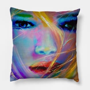 abstract woman Pillow