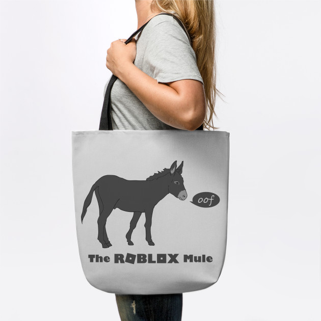 Roblox Mule Oof Bolsa De Tela Teepublic Mx - roblox mule oof almohada teepublic mx