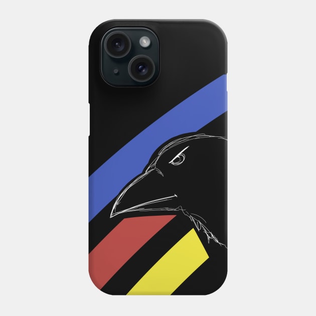 Adelaide crows masks design Phone Case by Zimart
