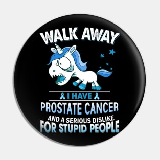 funny prostate cancer grumpy unicorn warrior Pin