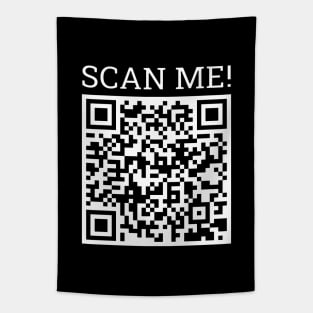 QR Code We've Been Trying To Reach You About Your Car's Extended Warranty Tapestry