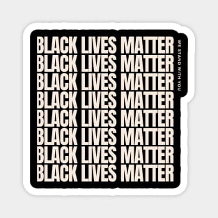 Black Lives Matter Magnet