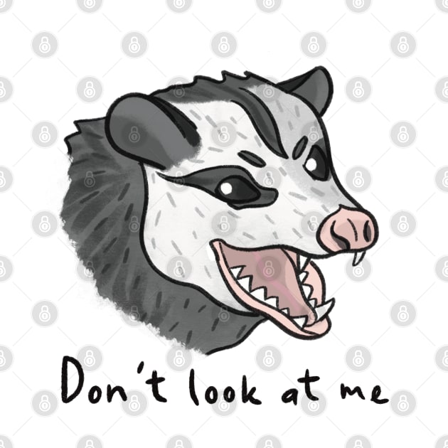 Don't Look at Me by Amyologist Draws