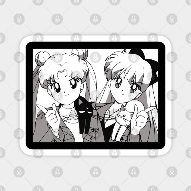 Sailor Moon Sailor Venus Luna Artemis Manga Sailor Moon Magnet
