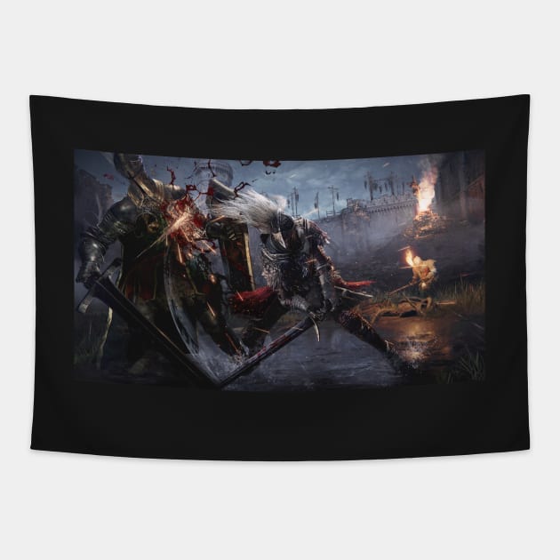 Elden Ring Tapestry by Lollik