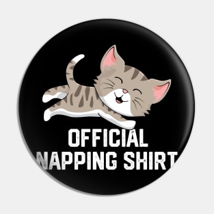 official napping shirt Pin