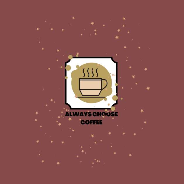 Always choose coffee. Tote Bag by Minimalistee