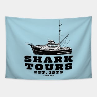 Jaws Shark Tours Tapestry