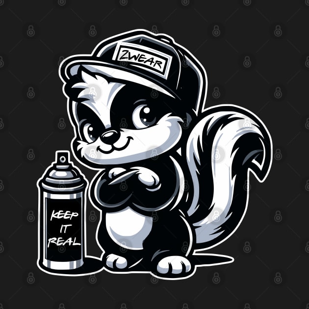 Keep It Real Graffiti Mascot by 2wear Grafix