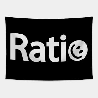 Ratio meme design Tapestry