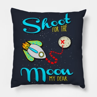 Shoot for the Moon Pillow