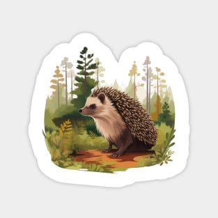 Sweet Hedgehog Magnet