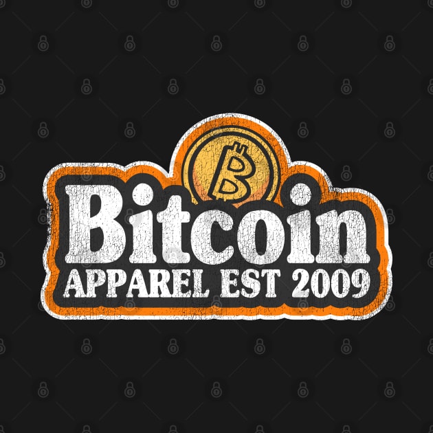 Vintage Bitcoin Logo Est 2009 Retro Funny BTC Gift by Kuehni