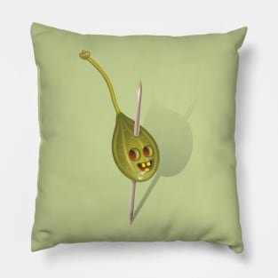 Funny Caper Pillow