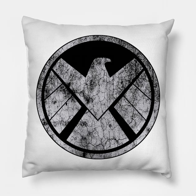 Shield Of Justice Pillow by Vitalitee