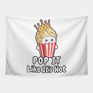 Cute Funny Popcorn Tapestry