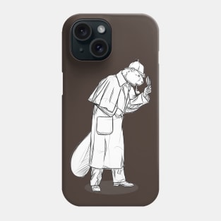 The Dam-Building Detective Phone Case