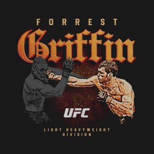 Forrest Griffin Retro Bitmap T-Shirt