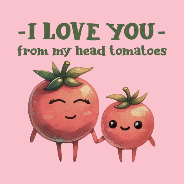 I love you from my head tomatoes by MasutaroOracle