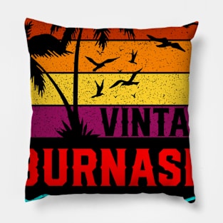 Vintage Burnash Limited Edition, Surname, Name, Second Name Pillow