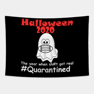 funny Halloween 2020 Tapestry