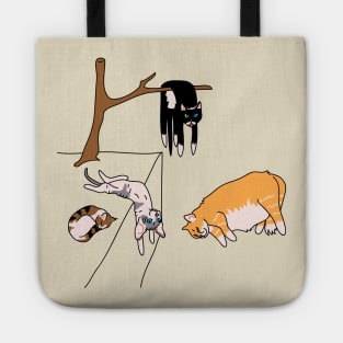 Dalí's cats Tote