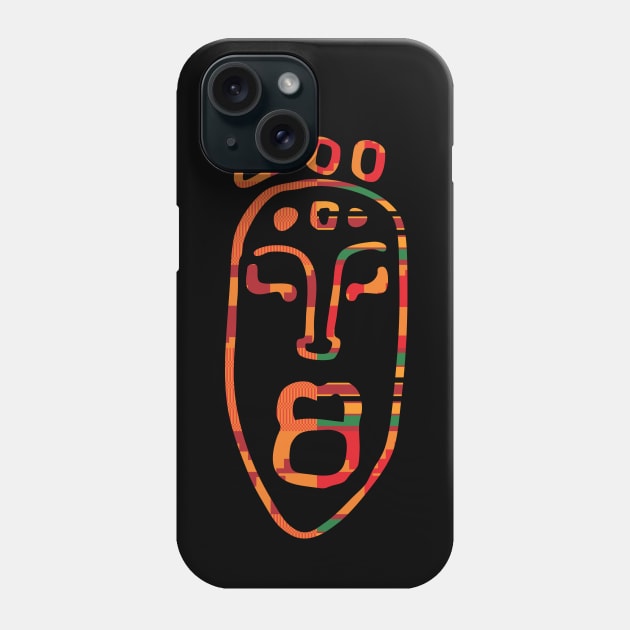 African Tribal Design with Kente Pattern Phone Case by kentevibes