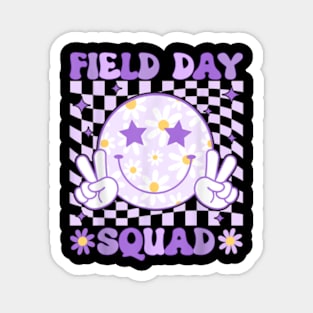 Field Day Teacher Boys Girls Kids Student Field Day Flower Magnet